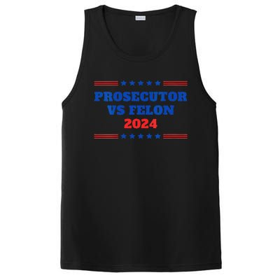 The Prosecutor Vs Convicted Felon 2024 Funny Ballot Voting PosiCharge Competitor Tank