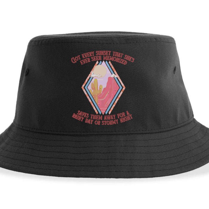 The Painter Western Country Music Sustainable Bucket Hat