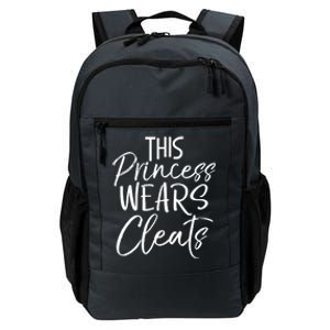 This Princess Wears Cleats Gift Soccer Gift Daily Commute Backpack