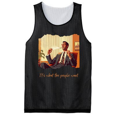 The People Want Indoor Smoking Mesh Reversible Basketball Jersey Tank