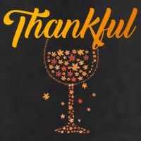 Thankful Pumpkin Wine, Thankful Grateful Blessed Autumn Fall 2022 Golf Towel