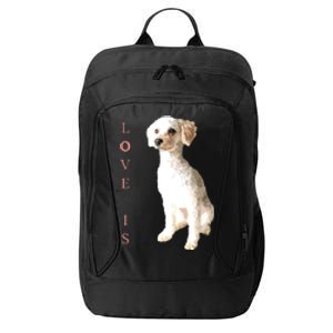 Toy Poodle Women Men Kids Dog Mom Dad Love Pet Gift T City Backpack