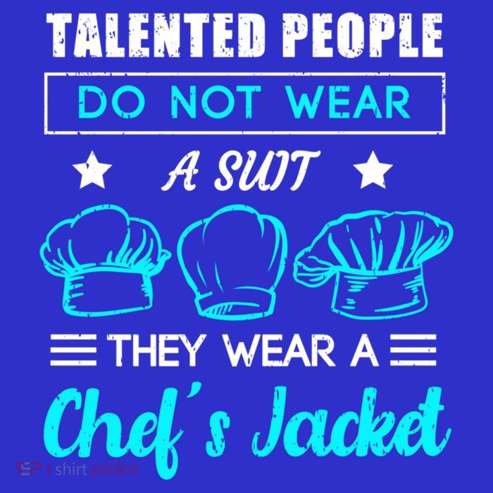 Talented People Wear A Chef Jacket Sous Chef Gift Premium T-Shirt