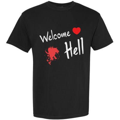 Touhou Project Welcome Hell Gensokyo Relaxed Garment-Dyed Heavyweight T-Shirt
