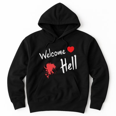 Touhou Project Welcome Hell Gensokyo Relaxed Hoodie