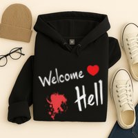 Touhou Project Welcome Hell Gensokyo Relaxed Hoodie