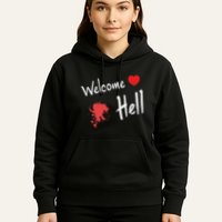 Touhou Project Welcome Hell Gensokyo Relaxed Hoodie