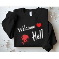 Touhou Project Welcome Hell Gensokyo Relaxed Sweatshirt