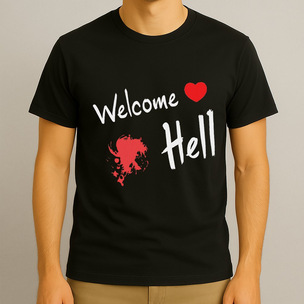 Touhou Project Welcome Hell Gensokyo Relaxed T-Shirt