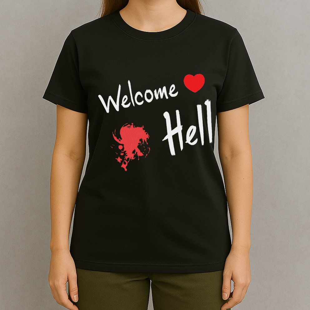 Touhou Project Welcome Hell Gensokyo Relaxed T-Shirt
