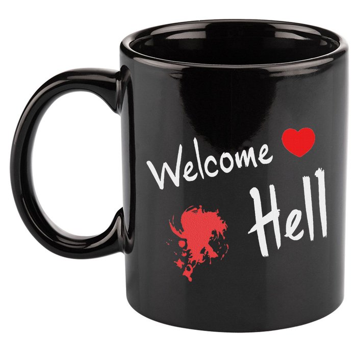 Touhou Project Welcome Hell Gensokyo Relaxed 11oz C Handle Ceramic Mug