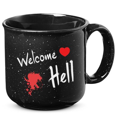 Touhou Project Welcome Hell Gensokyo Relaxed 15oz Campfire Ceramic Mug