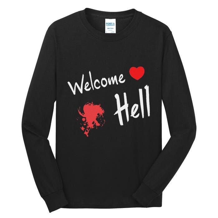 Touhou Project Welcome Hell Gensokyo Relaxed Tall Long Sleeve T-Shirt