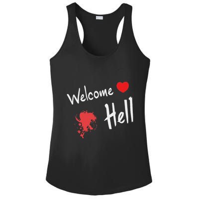 Touhou Project Welcome Hell Gensokyo Relaxed Ladies PosiCharge Competitor Racerback Tank