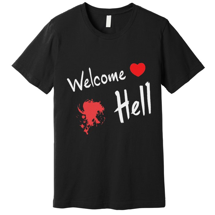 Touhou Project Welcome Hell Gensokyo Relaxed Premium T-Shirt