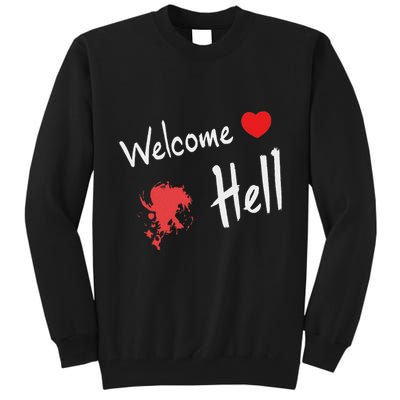 Touhou Project Welcome Hell Gensokyo Relaxed Tall Sweatshirt
