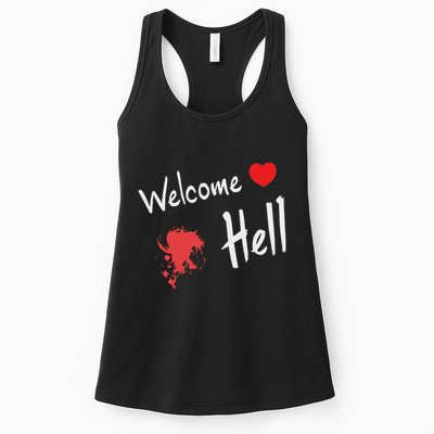Touhou Project Welcome Hell Gensokyo Relaxed Womens Tank Top