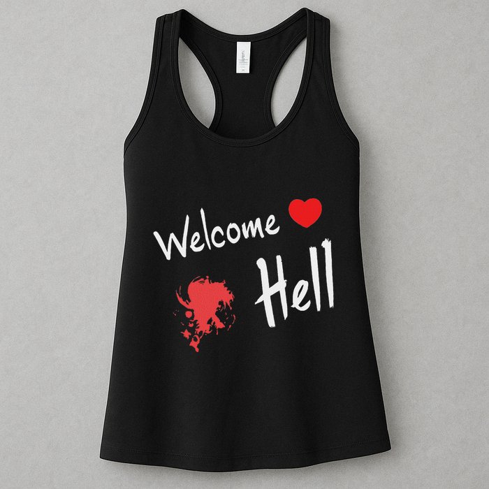 Touhou Project Welcome Hell Gensokyo Relaxed Womens Tank Top