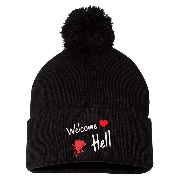 Touhou Project Welcome Hell Gensokyo Relaxed Pom Pom 12in Knit Beanie