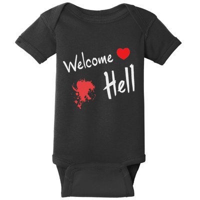 Touhou Project Welcome Hell Gensokyo Relaxed Baby Bodysuit