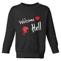 Touhou Project Welcome Hell Gensokyo Relaxed Toddler Sweatshirt