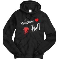Touhou Project Welcome Hell Gensokyo Relaxed Tie Dye Hoodie