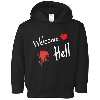 Touhou Project Welcome Hell Gensokyo Relaxed Toddler Hoodie