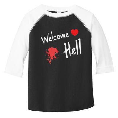 Touhou Project Welcome Hell Gensokyo Relaxed Toddler Fine Jersey T-Shirt