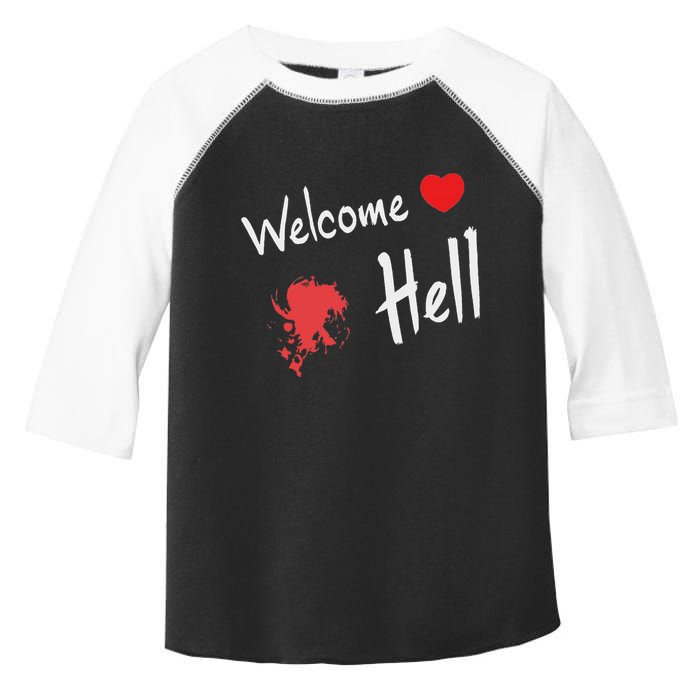 Touhou Project Welcome Hell Gensokyo Relaxed Toddler Fine Jersey T-Shirt