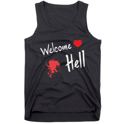 Touhou Project Welcome Hell Gensokyo Relaxed Tank Top