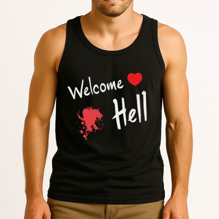 Touhou Project Welcome Hell Gensokyo Relaxed Tank Top