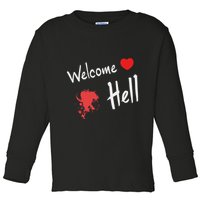 Touhou Project Welcome Hell Gensokyo Relaxed Toddler Long Sleeve Shirt