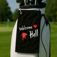 Touhou Project Welcome Hell Gensokyo Relaxed Golf Towel