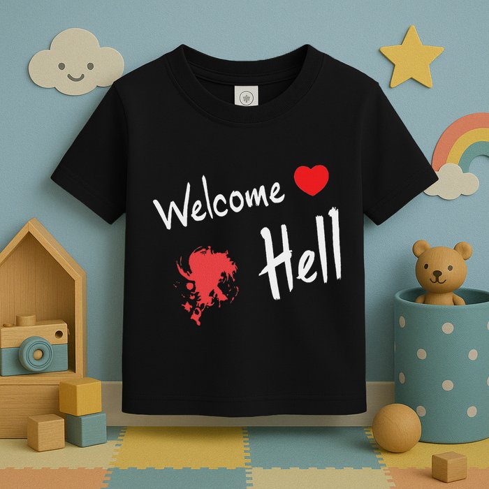 Touhou Project Welcome Hell Gensokyo Relaxed Toddler T-Shirt