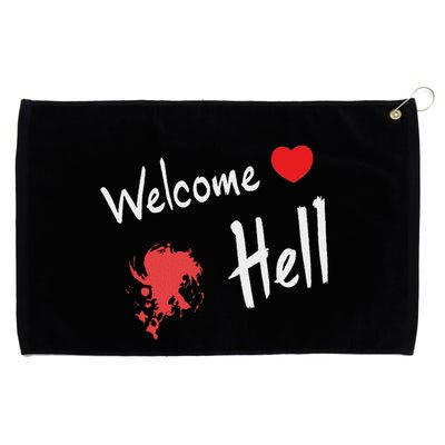 Touhou Project Welcome Hell Gensokyo Relaxed Grommeted Golf Towel