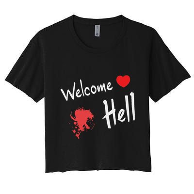 Touhou Project Welcome Hell Gensokyo Relaxed Crop Top
