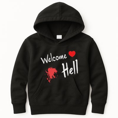 Touhou Project Welcome Hell Gensokyo Relaxed Kids Hoodie