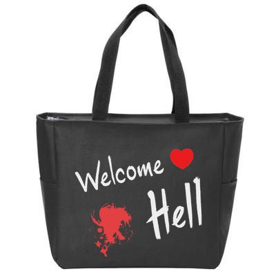 Touhou Project Welcome Hell Gensokyo Relaxed Zip Tote Bag