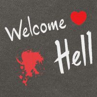 Touhou Project Welcome Hell Gensokyo Relaxed Cotton Canvas Backpack