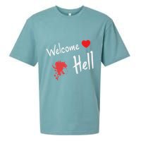 Touhou Project Welcome Hell Gensokyo Relaxed Sueded Cloud Jersey T-Shirt