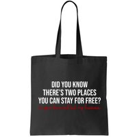 Two Places You Can Stay For Free In Your Lane And Out My Business Bag