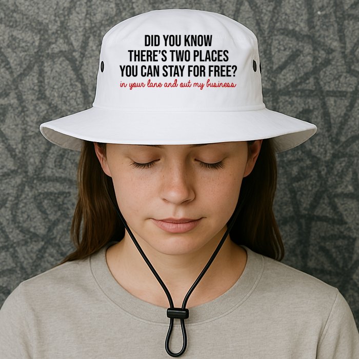 Two Places You Can Stay For Free In Your Lane And Out My Business Bucket Hat
