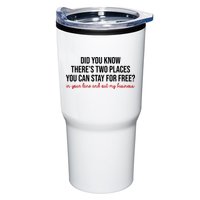Two Places You Can Stay For Free In Your Lane And Out My Business Tumbler