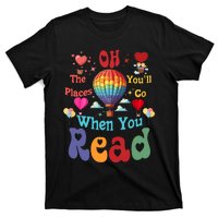 The Places You’Ll Go When You Read T-Shirt