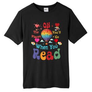 The Places You’Ll Go When You Read Tall Fusion ChromaSoft Performance T-Shirt