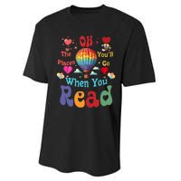 The Places You’Ll Go When You Read Performance Sprint T-Shirt