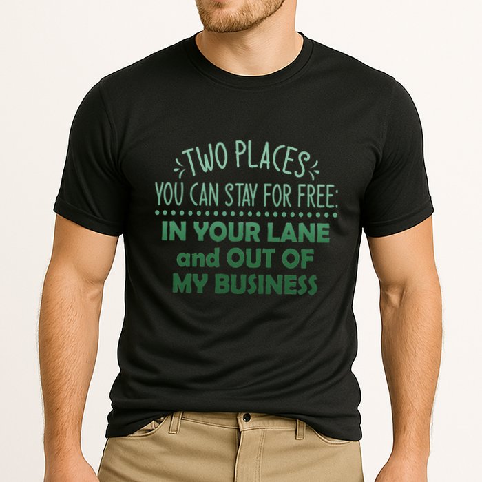 Two Places You Can Stay For Free In Your Lane And Business Performance Shirt