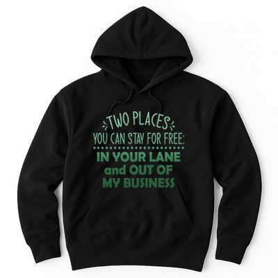 Two Places You Can Stay For Free In Your Lane And Business Hoodie