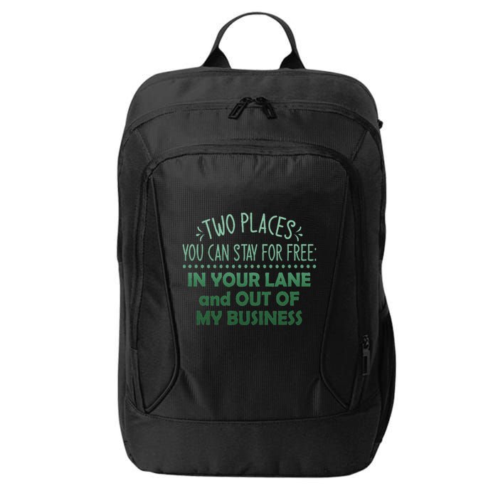 Two Places You Can Stay For Free In Your Lane And Business City Backpack