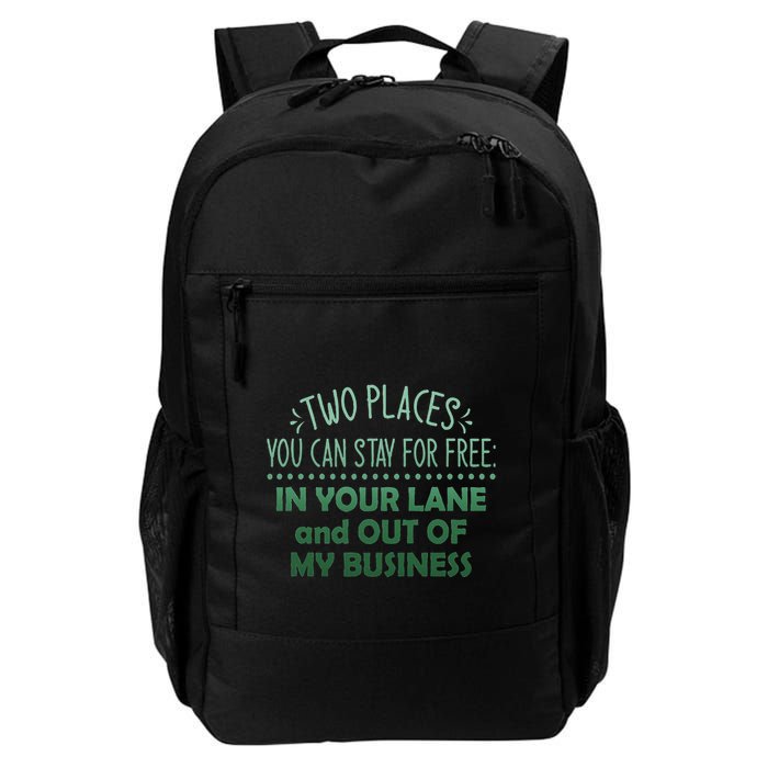 Two Places You Can Stay For Free In Your Lane And Business Backpack